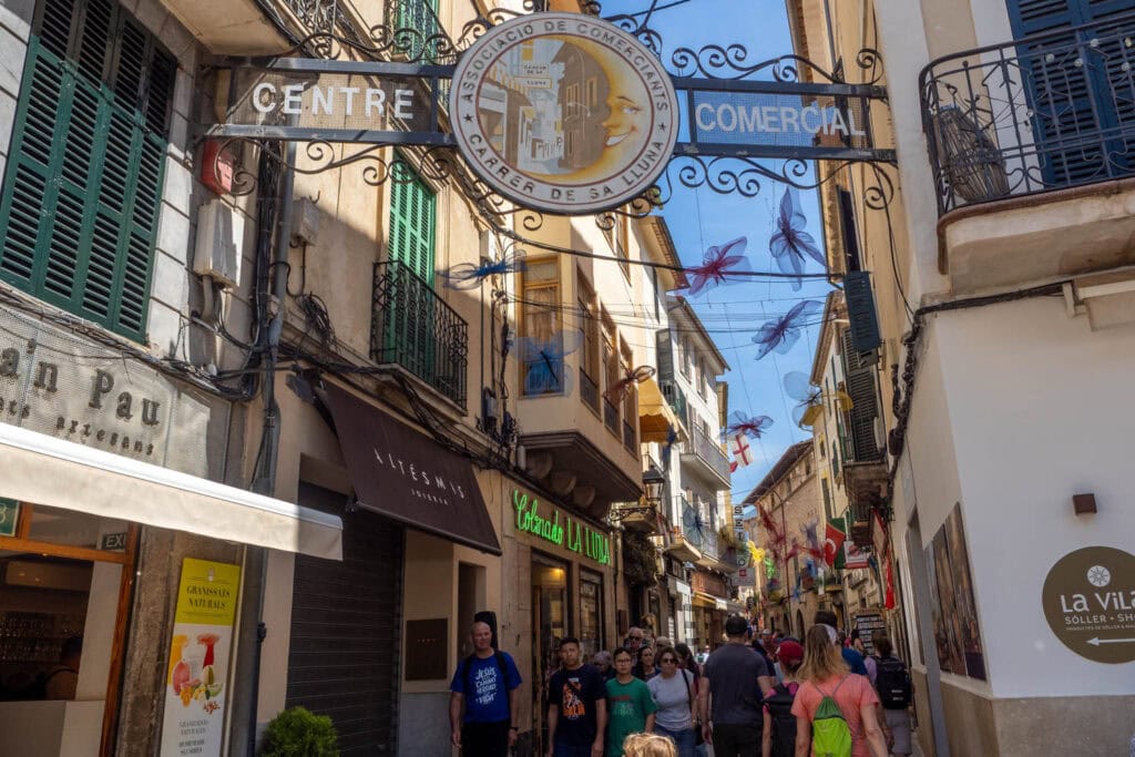 Doen in Sóller - Shoppen in Carrer de Sa Luna