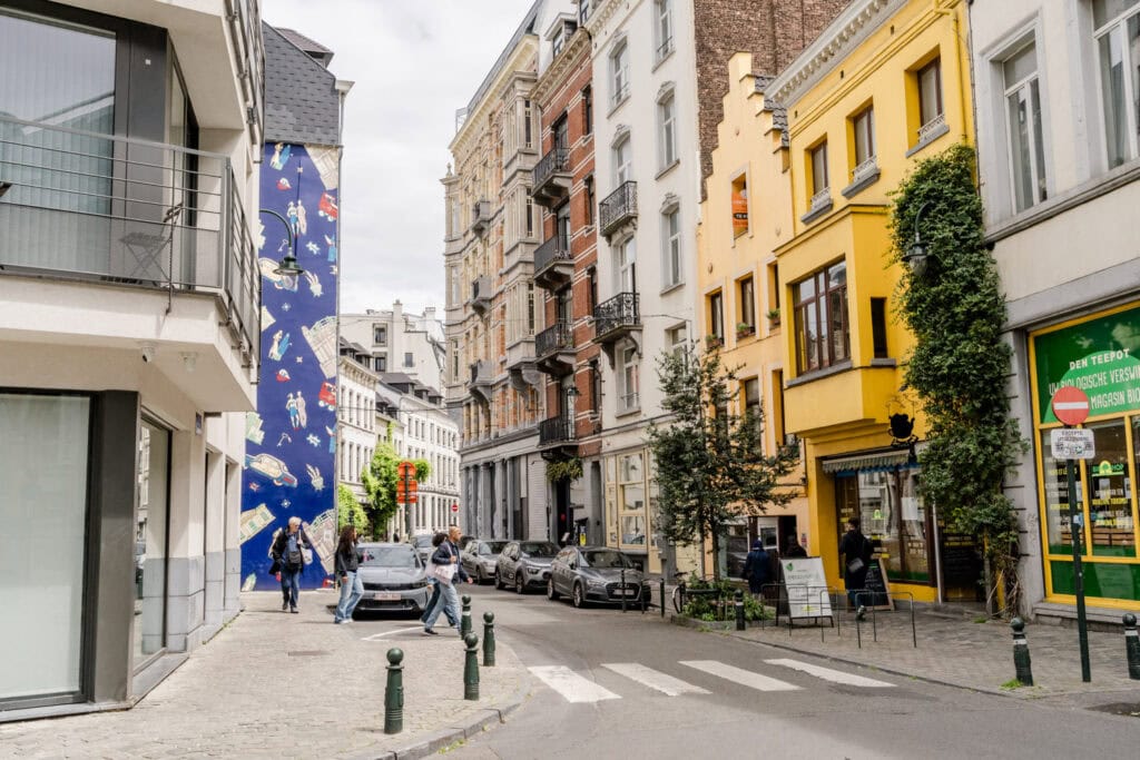 Wat te doen in Brussel - Striproute