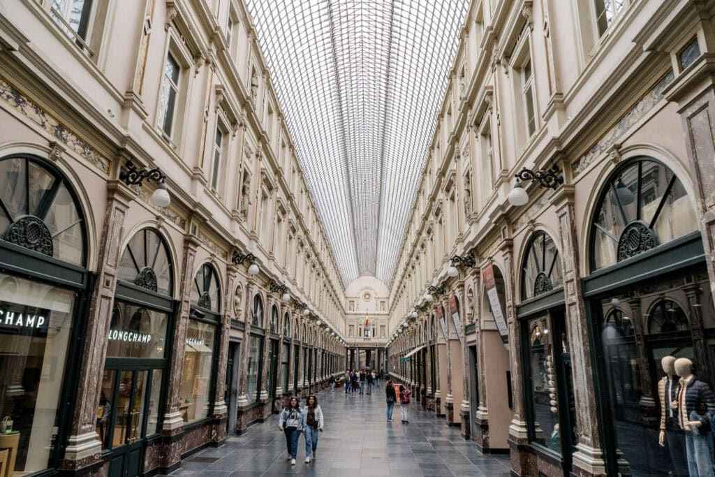 Wat te doen in Brussel - St. Hubertusgallerijen