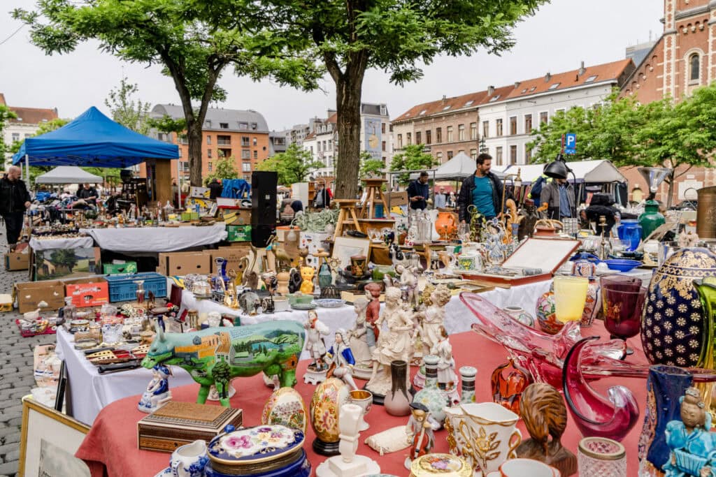 Wat te doen in Brussel - Markt in de Marollen