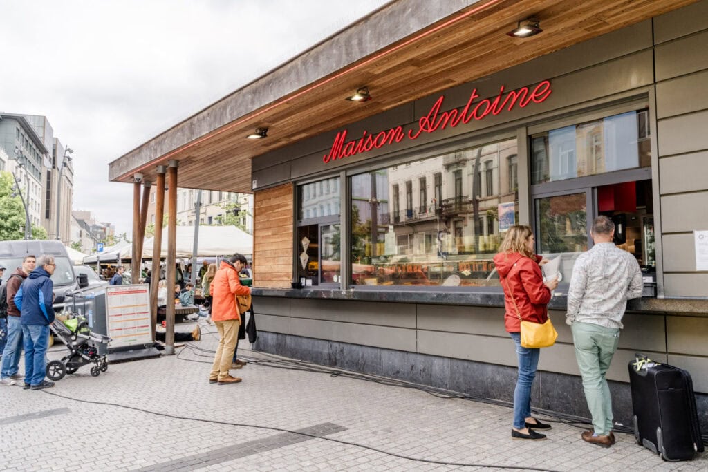 Eten Brussel - Maison Antoine