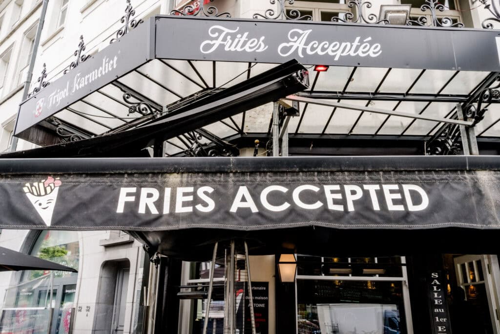 Eten Brussel - Maison Antoine