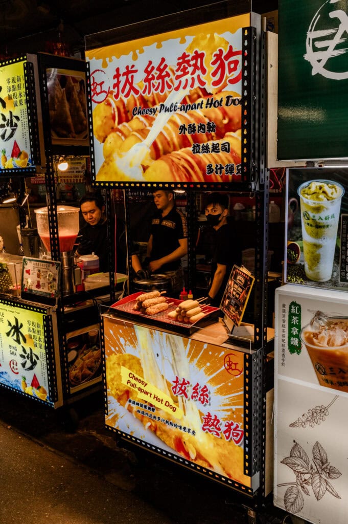 Night markets in Taiwan