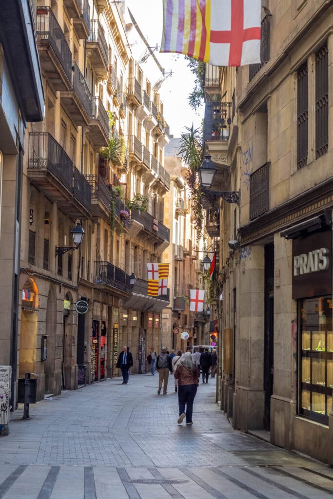 Barcelona in één dag - Avinguda del Portal de l'Àngel