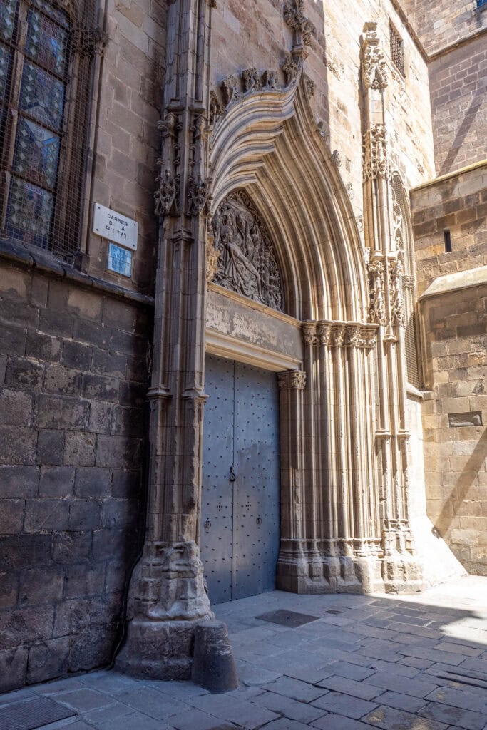 Barcelona in één dag - Carrer de la Pietat