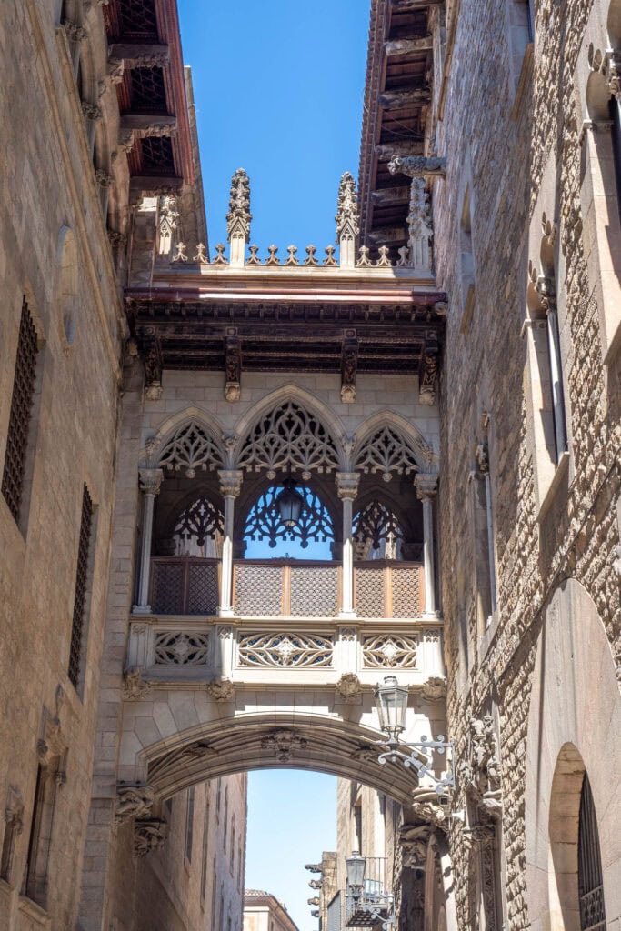 Barcelona in één dag - Pont del Bisbe
