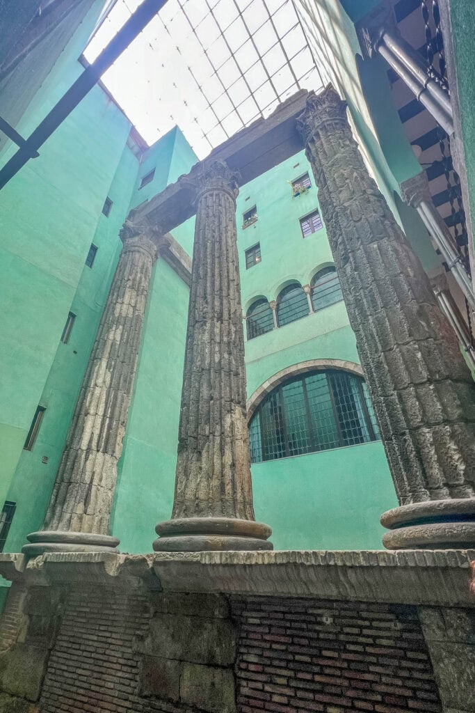 Barcelona in één dag - Temple d'August