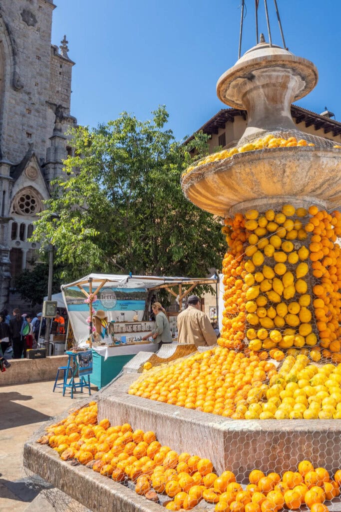 Doen in Sóller - sinaasappels