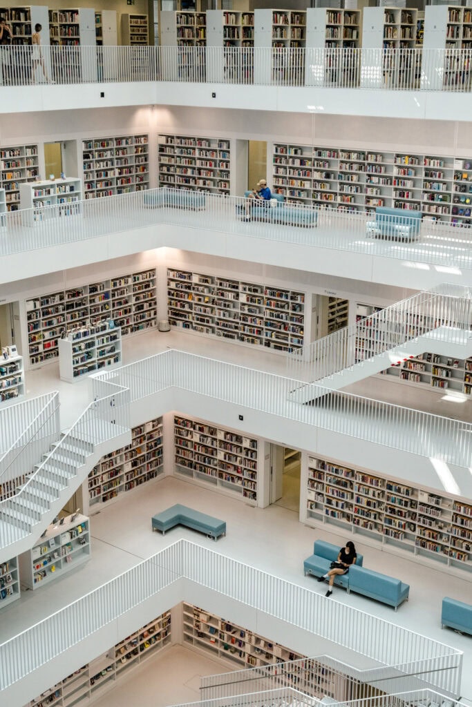 Wat te doen in Stuttgart - Stadsbibliotheek