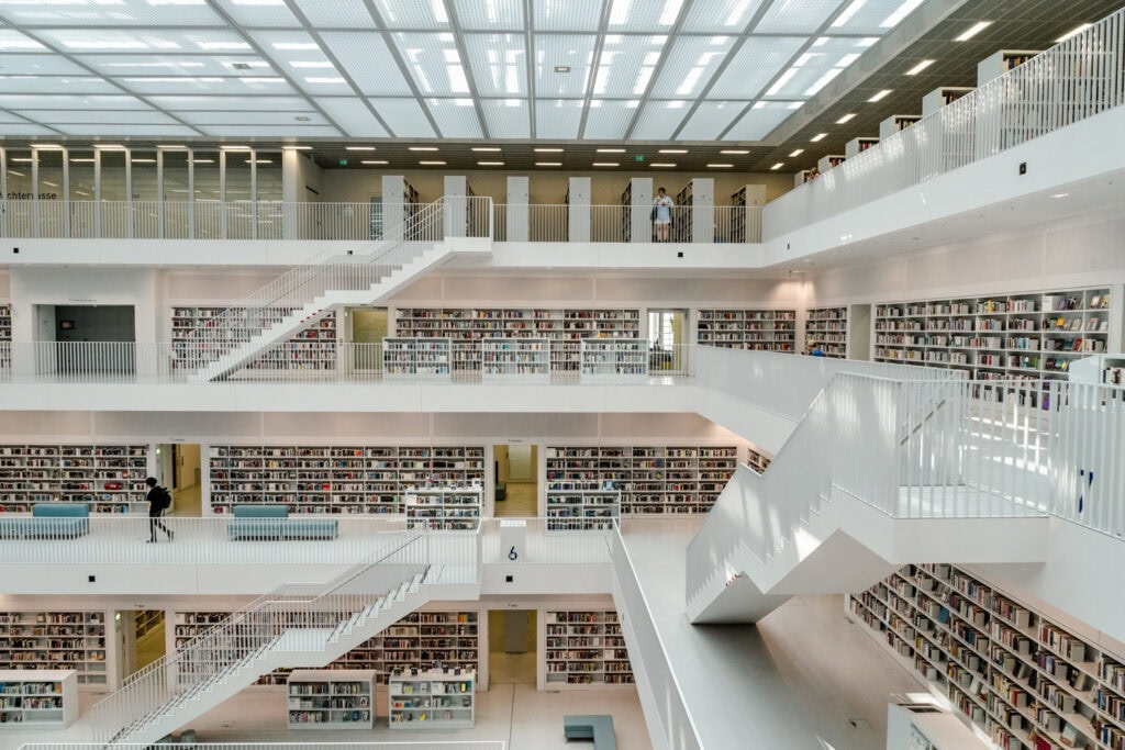Wat te doen in Stuttgart - Stadsbibliotheek