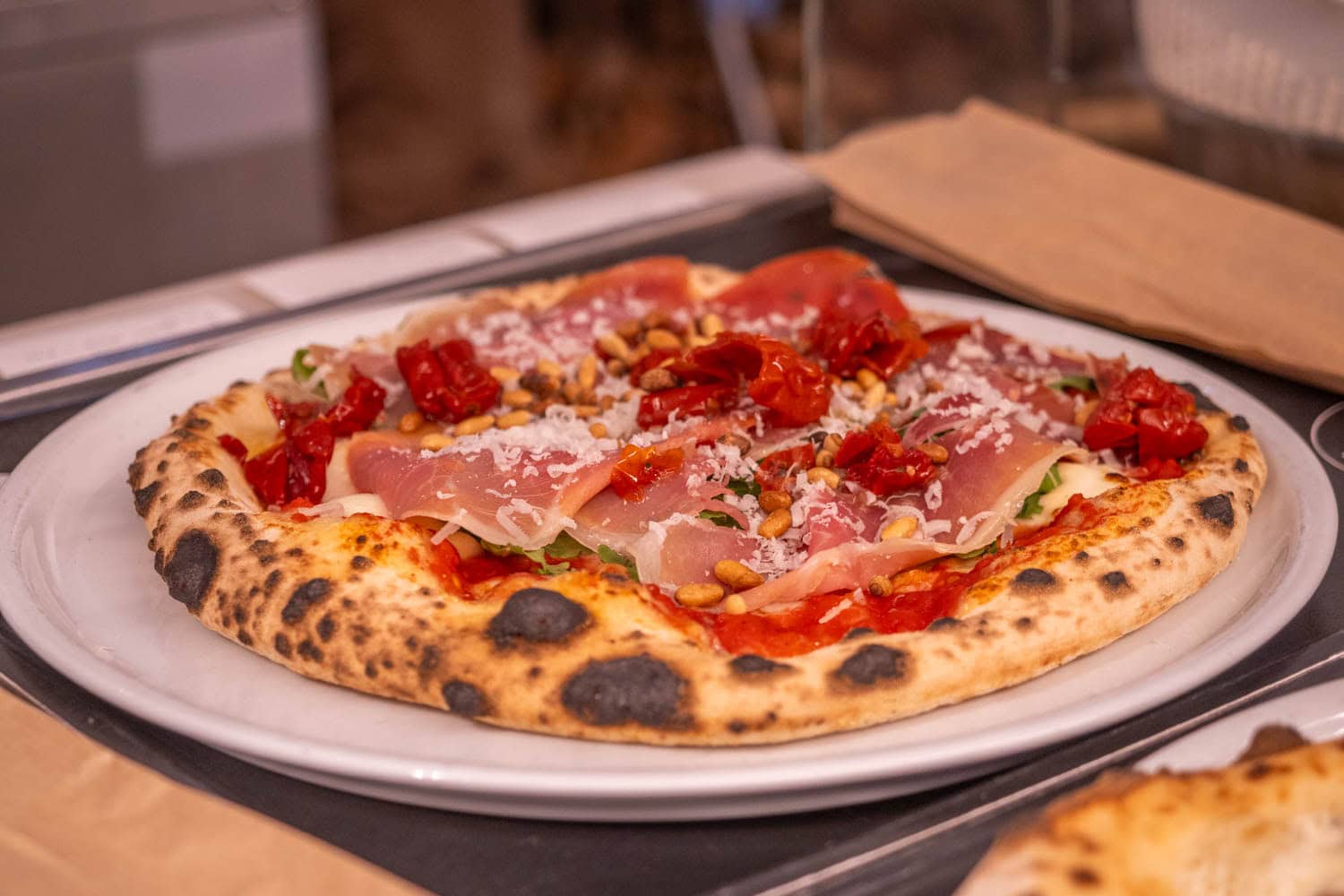Eten in Porto - Okra pizza