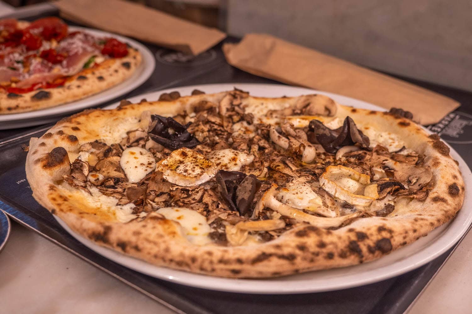 Eten in Porto - Okra pizza