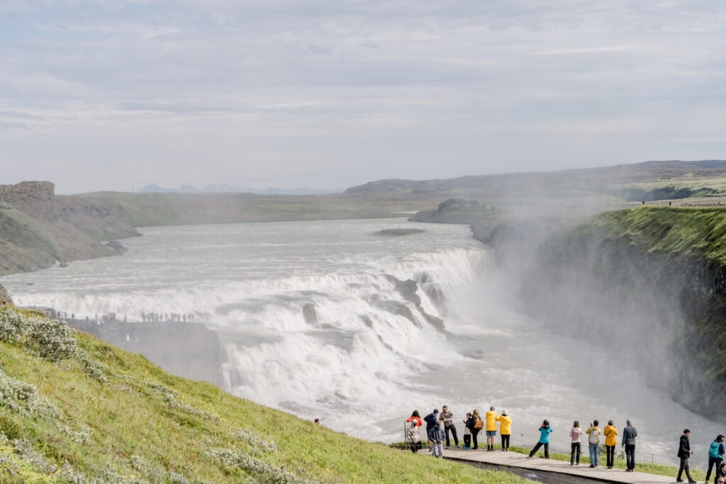 Golden Circle IJsland - Gullfoss