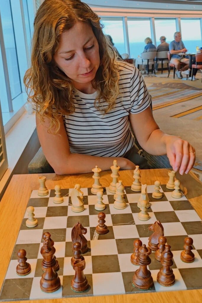 Activiteiten op een cruiseschip - spelletjes