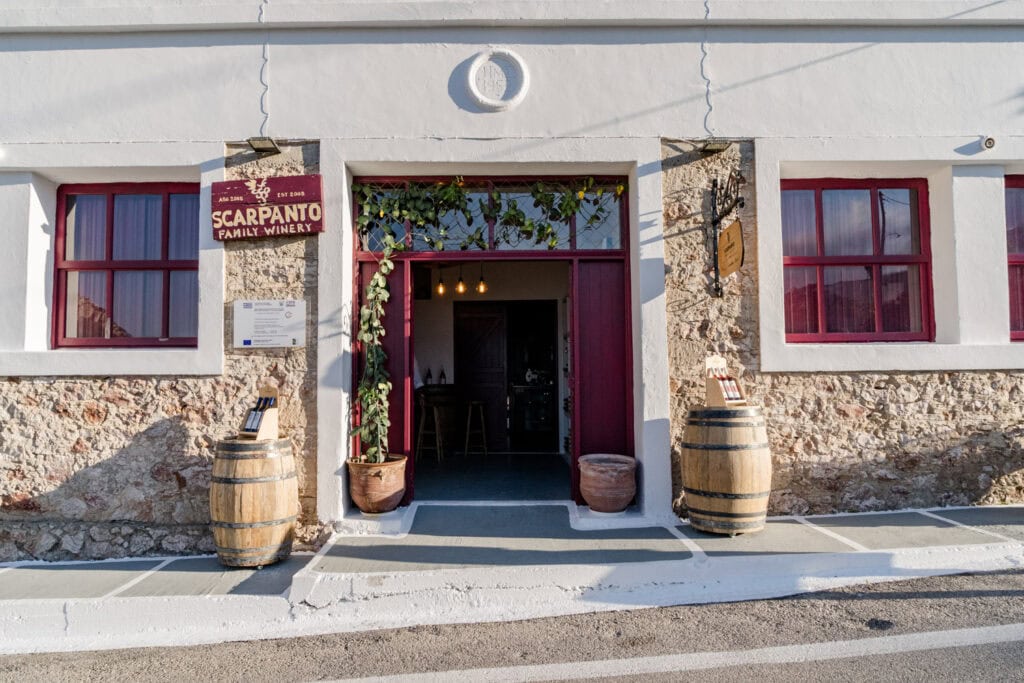 Wijn Karpathos - Scarpanto Winery