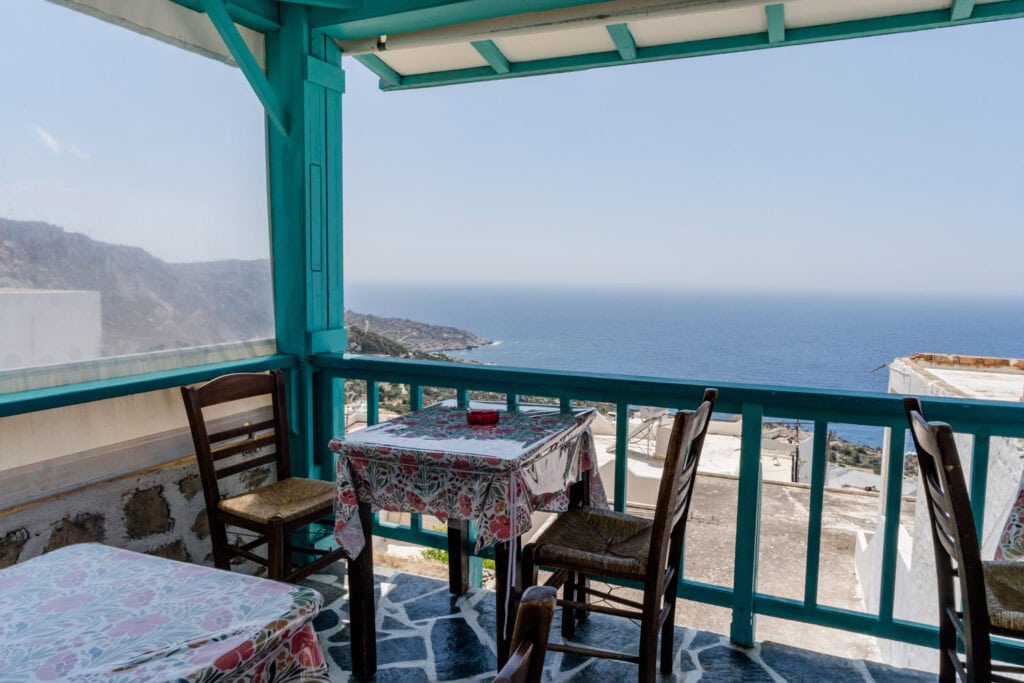 Lekker eten en drinken Karpathos - Stefana Cafe