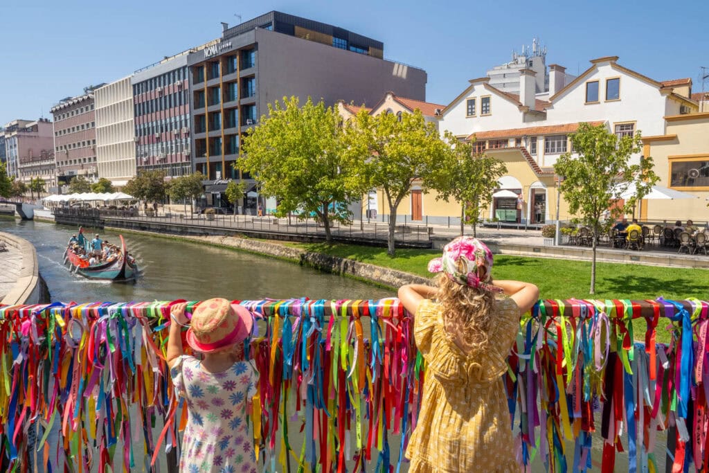 Doen in Aveiro - kleurrijke bruggen
