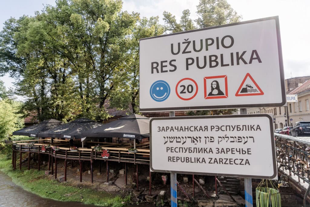 Wat te doen in Vilnius - Uzupis