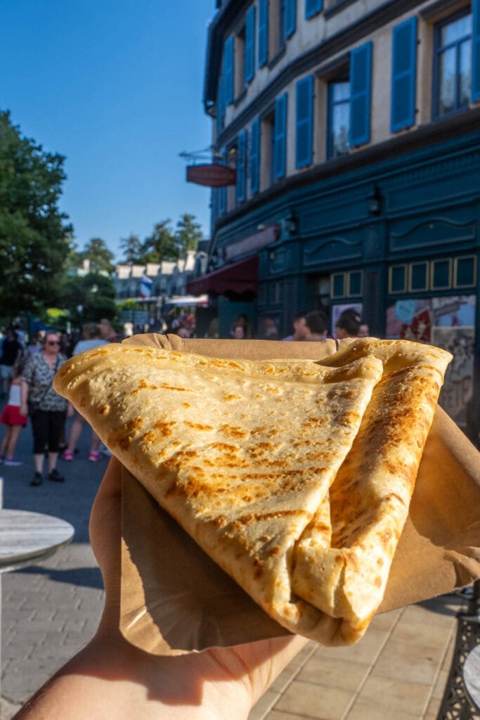 Europa-Park - Eten crêpe