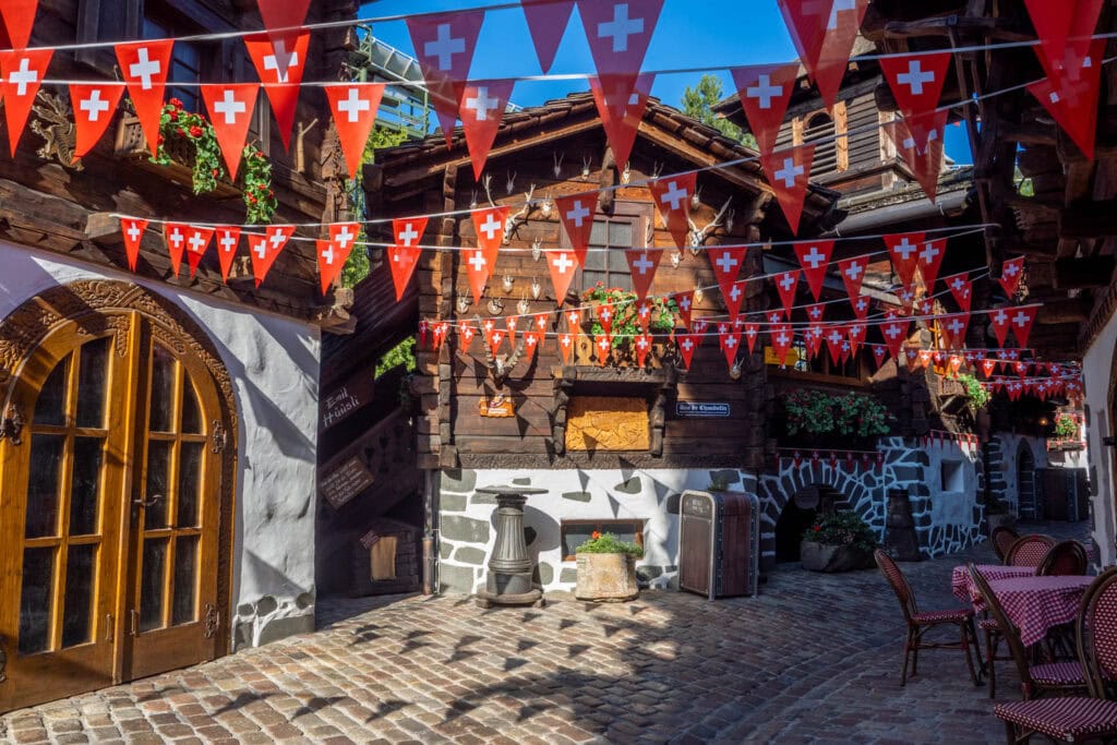 Europa-Park - themagebieden Zwitserland