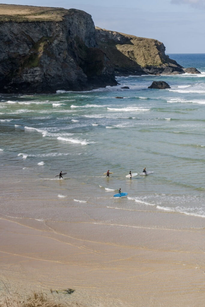 Mooiste plekken Cornwall - Bedruthan Steps