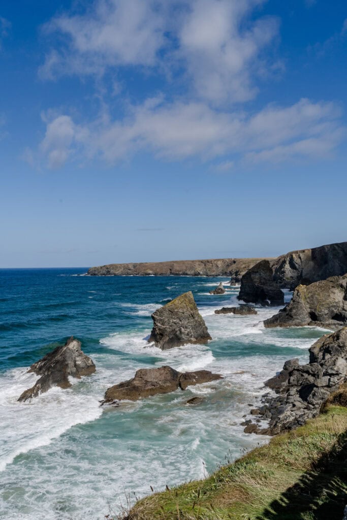 Mooiste plekken Cornwall - Bedruthan Steps