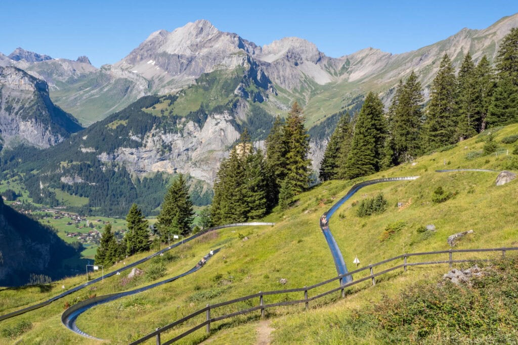 Oeschinensee - Mountain Coaster rodelbaan