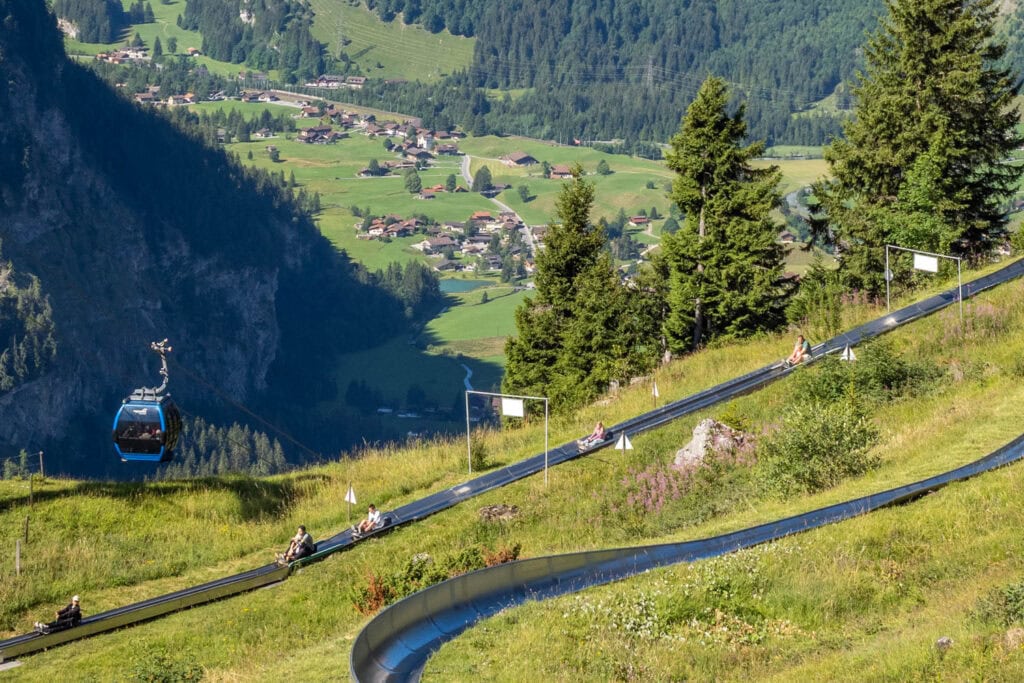 Oeschinensee - Mountain Coaster rodelbaan