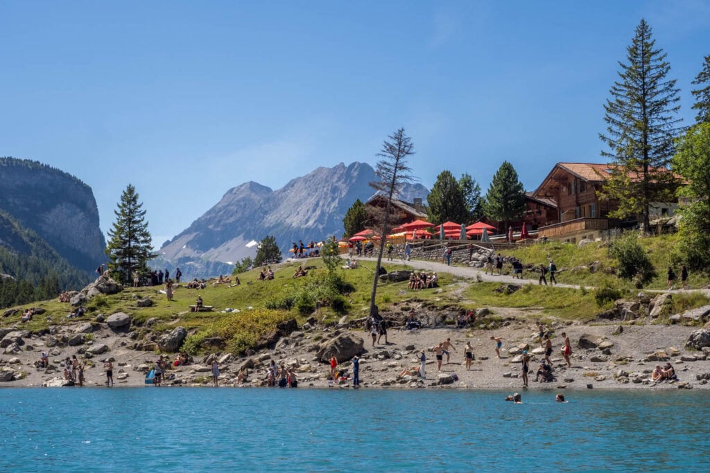 Oeschinensee - eten en drinken