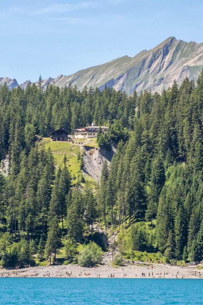 Oeschinensee - route C en D
