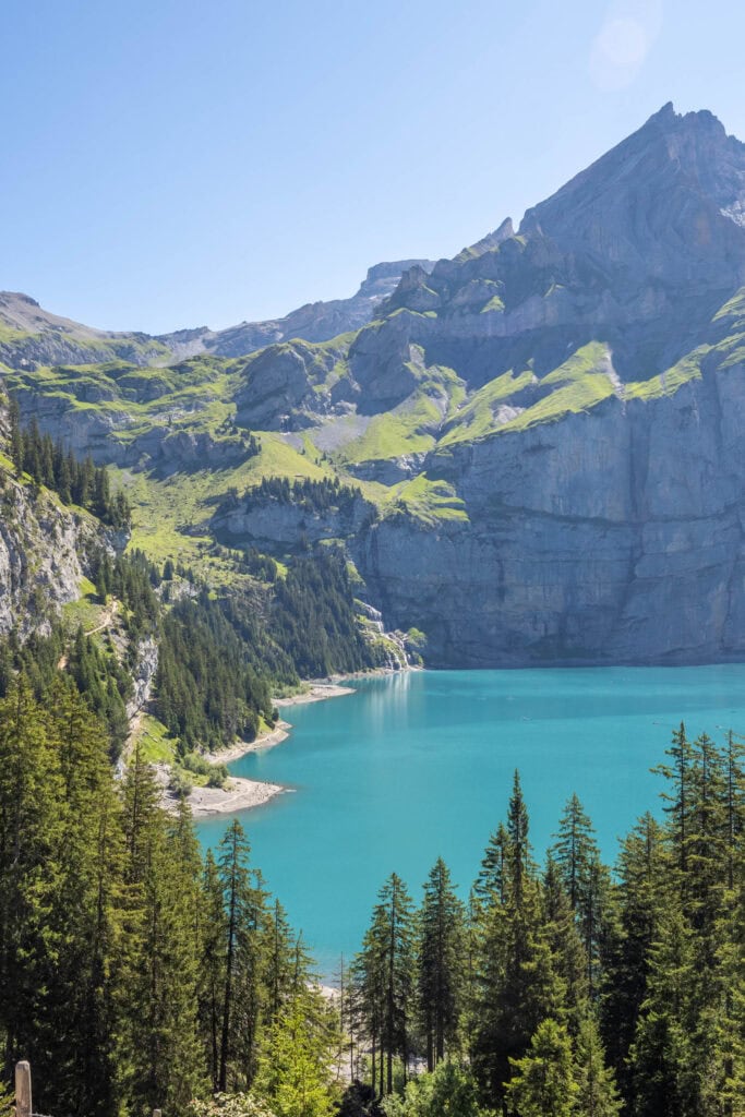 Oeschinensee - route C en D
