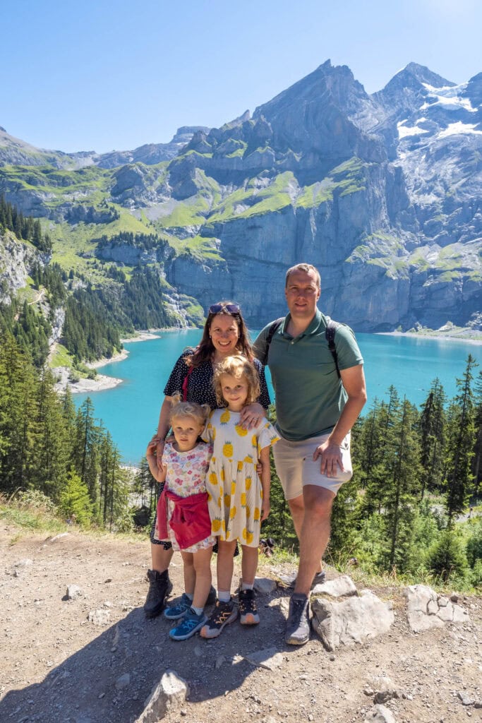 Oeschinensee - route C en D