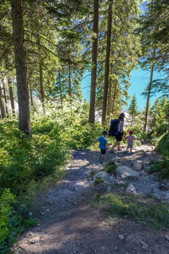 Oeschinensee - route C en D