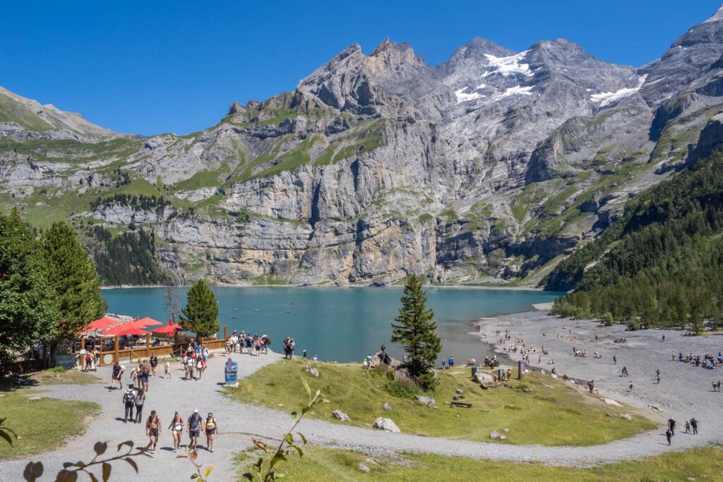 Oeschinensee - wandelpad