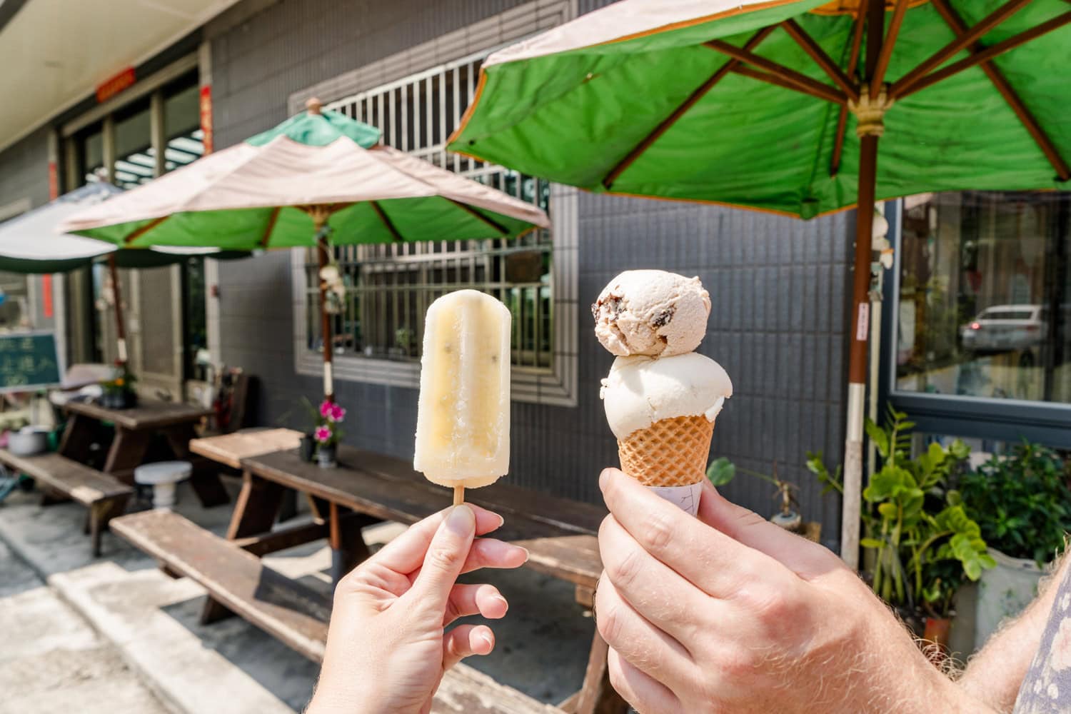 Sun Moon Lake in Taiwan - Walami Ice Shop