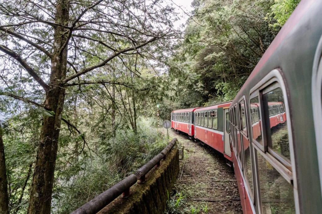 Trein door Alishan