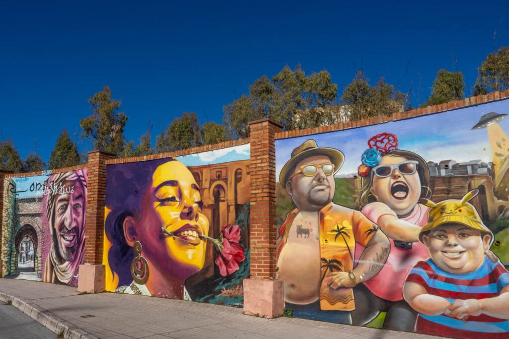 Doen in Ronda - Street art
