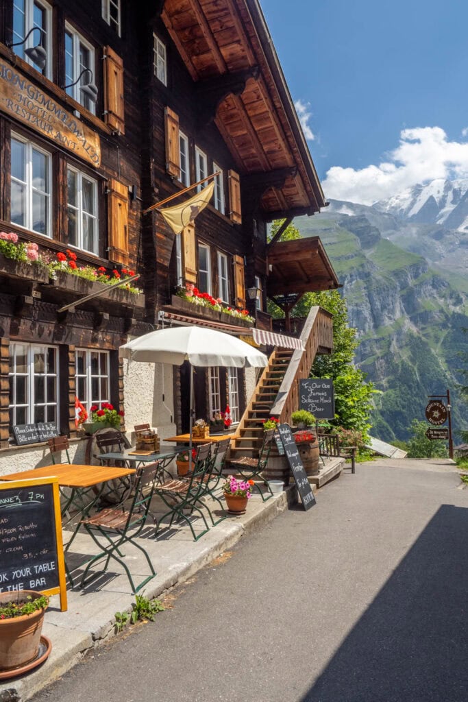 Gimmelwald Zwitserland