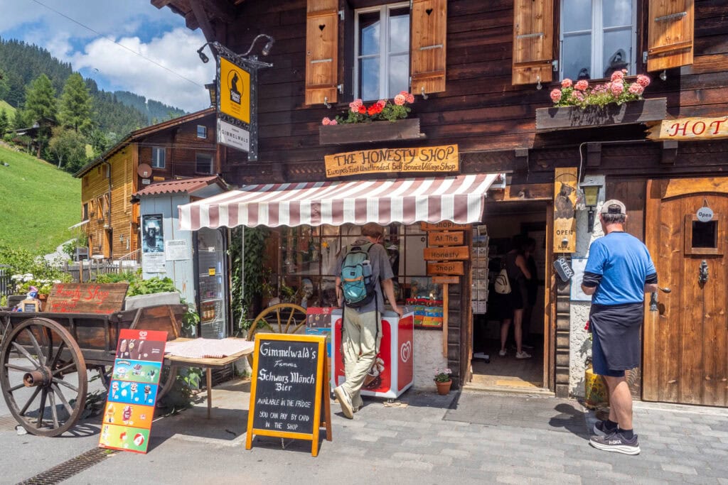 Gimmelwald Zwitserland