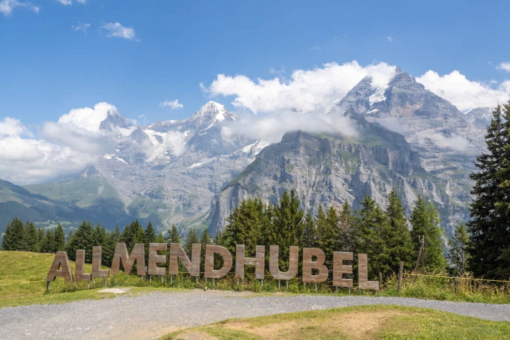 Jungfrau regio - Allmendhubel