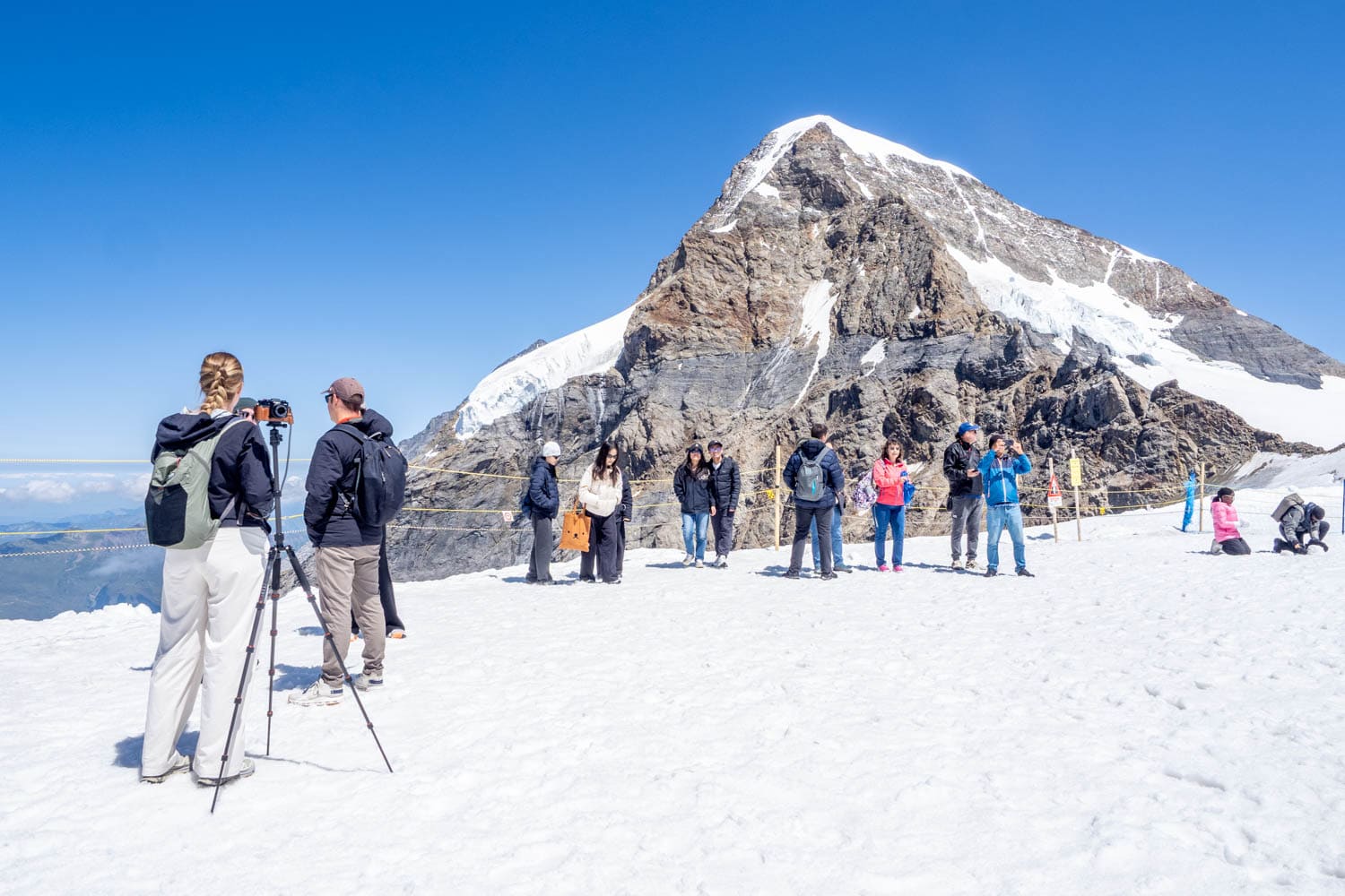 Jungfraujoch - Glacier Plateau