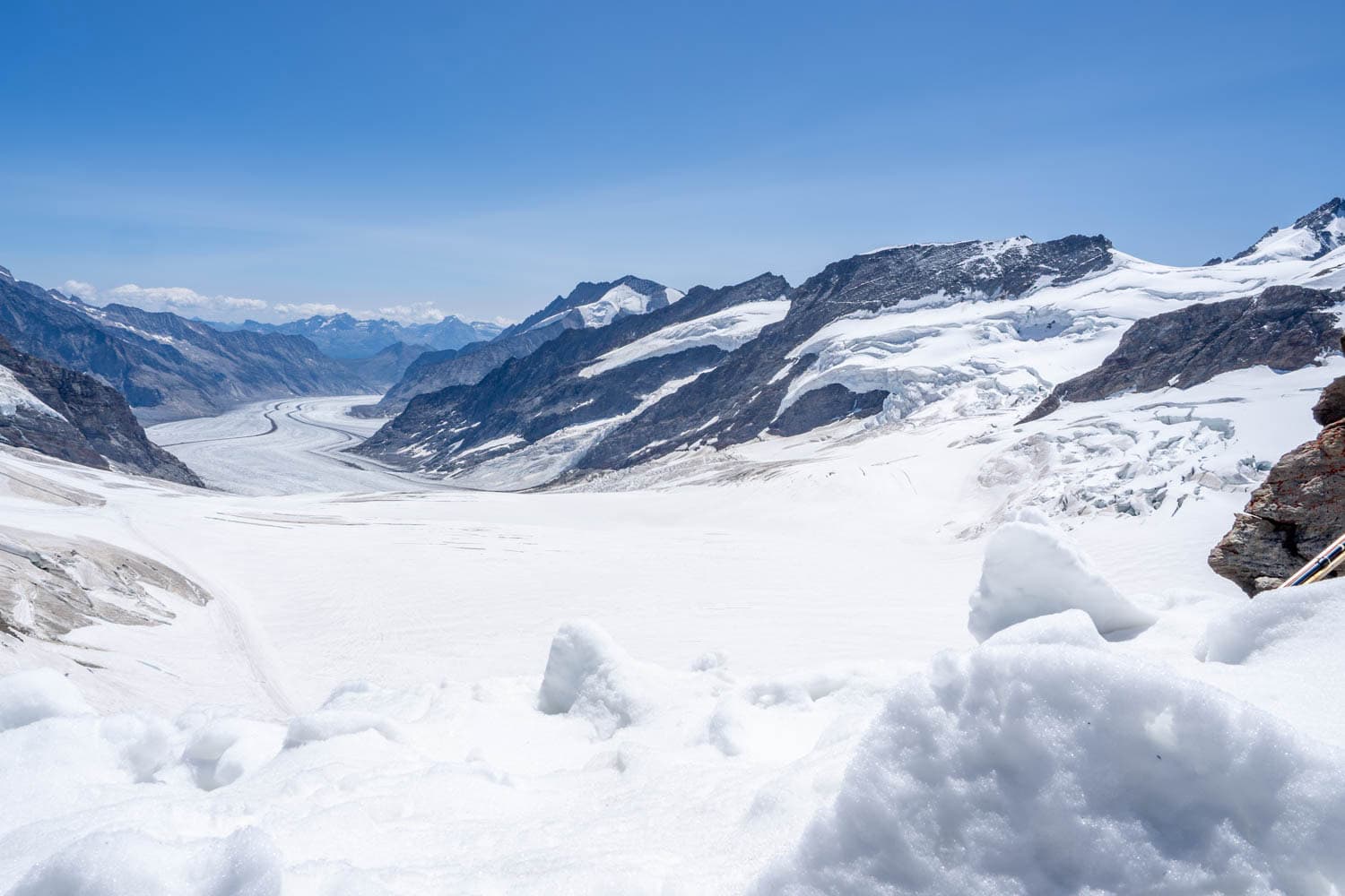 Jungfraujoch - Glacier Plateau