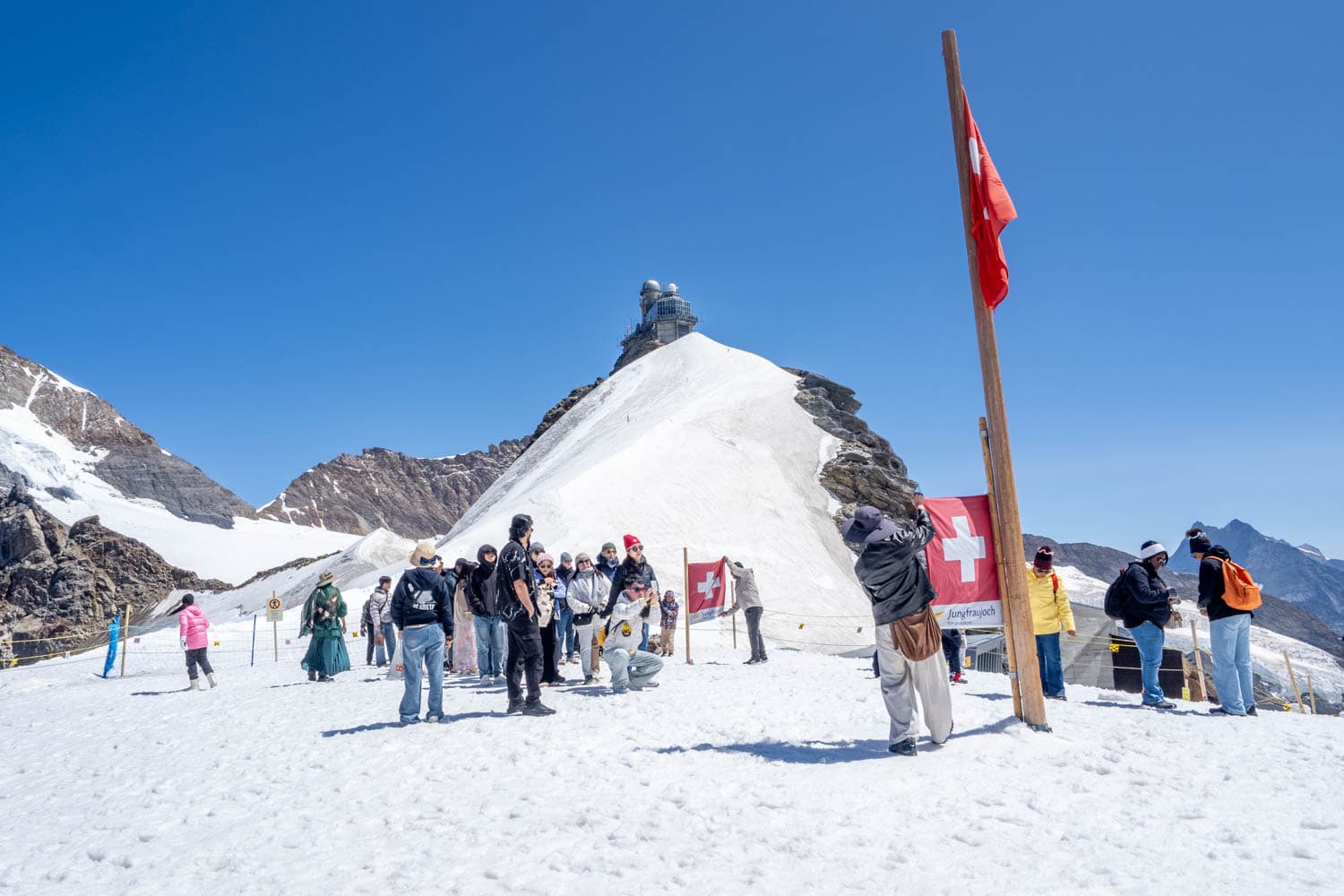 Jungfraujoch - Glacier Plateau