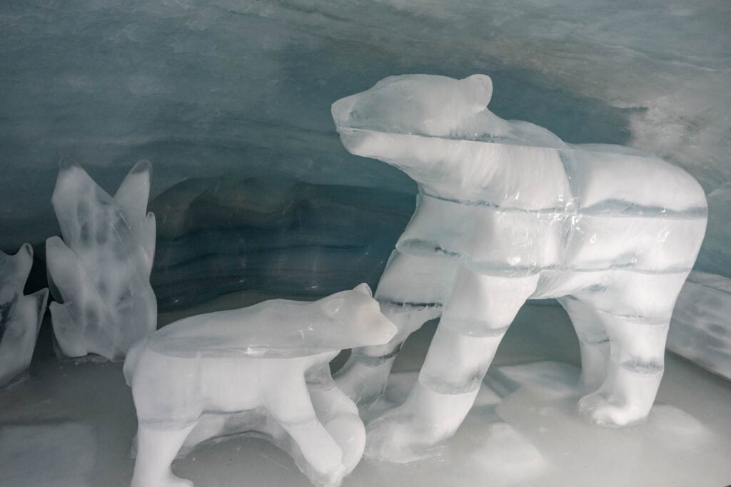Jungfraujoch - ijspaleis