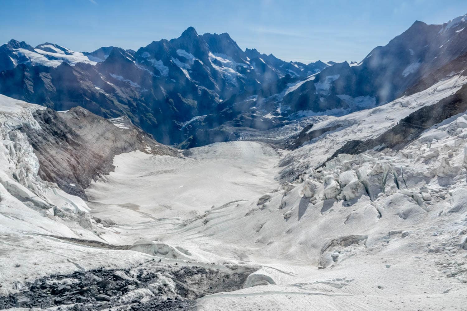 Jungfraujoch - station eismeer