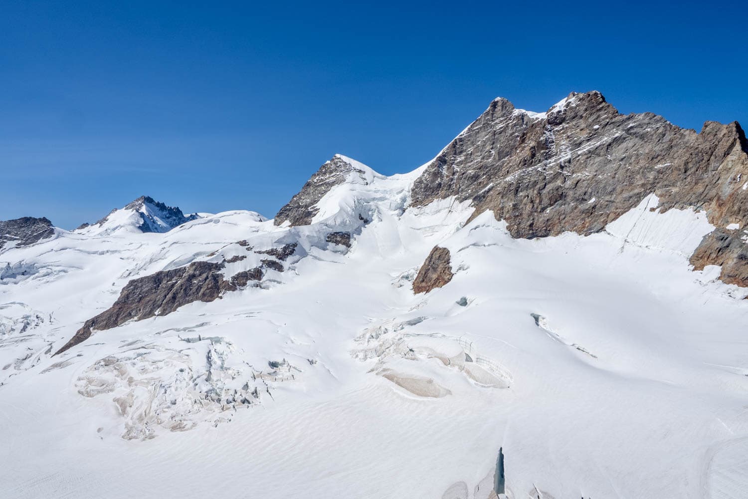Jungfraujoch - uitzicht