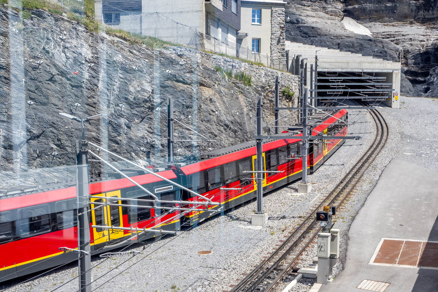 Jungfraujoch - vanaf Kleine Scheidegg
