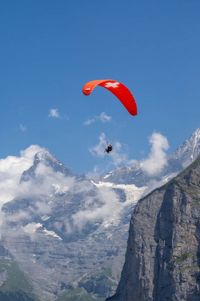 Lauterbrunnen - paragliden