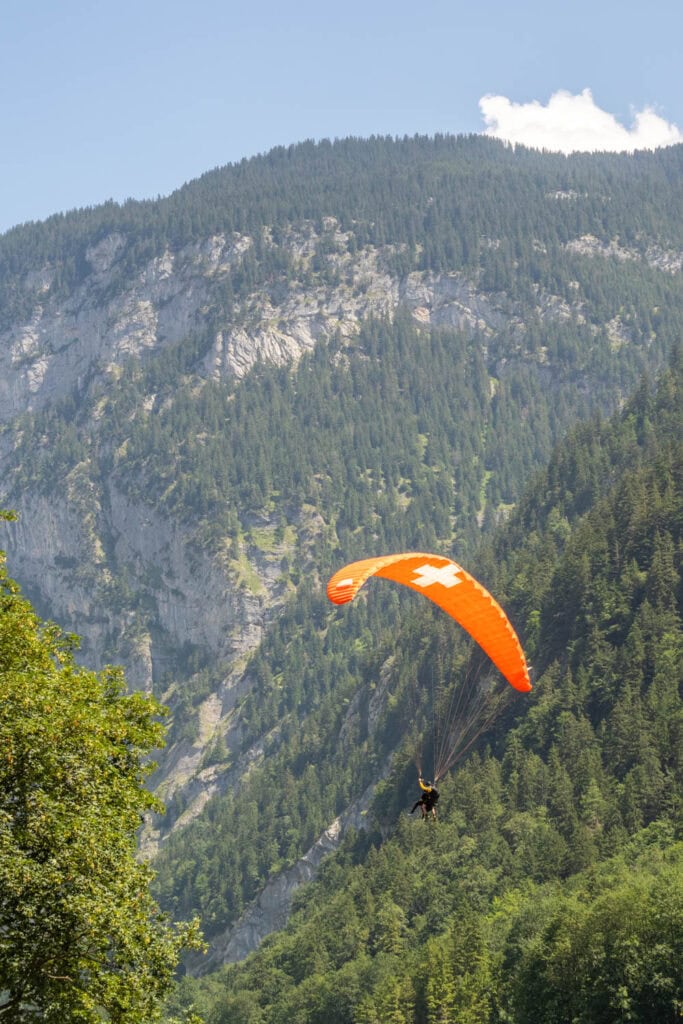 Lauterbrunnen - paragliden
