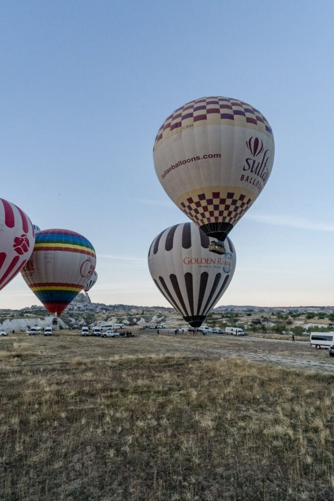 Luchtballonvaart Cappadocië